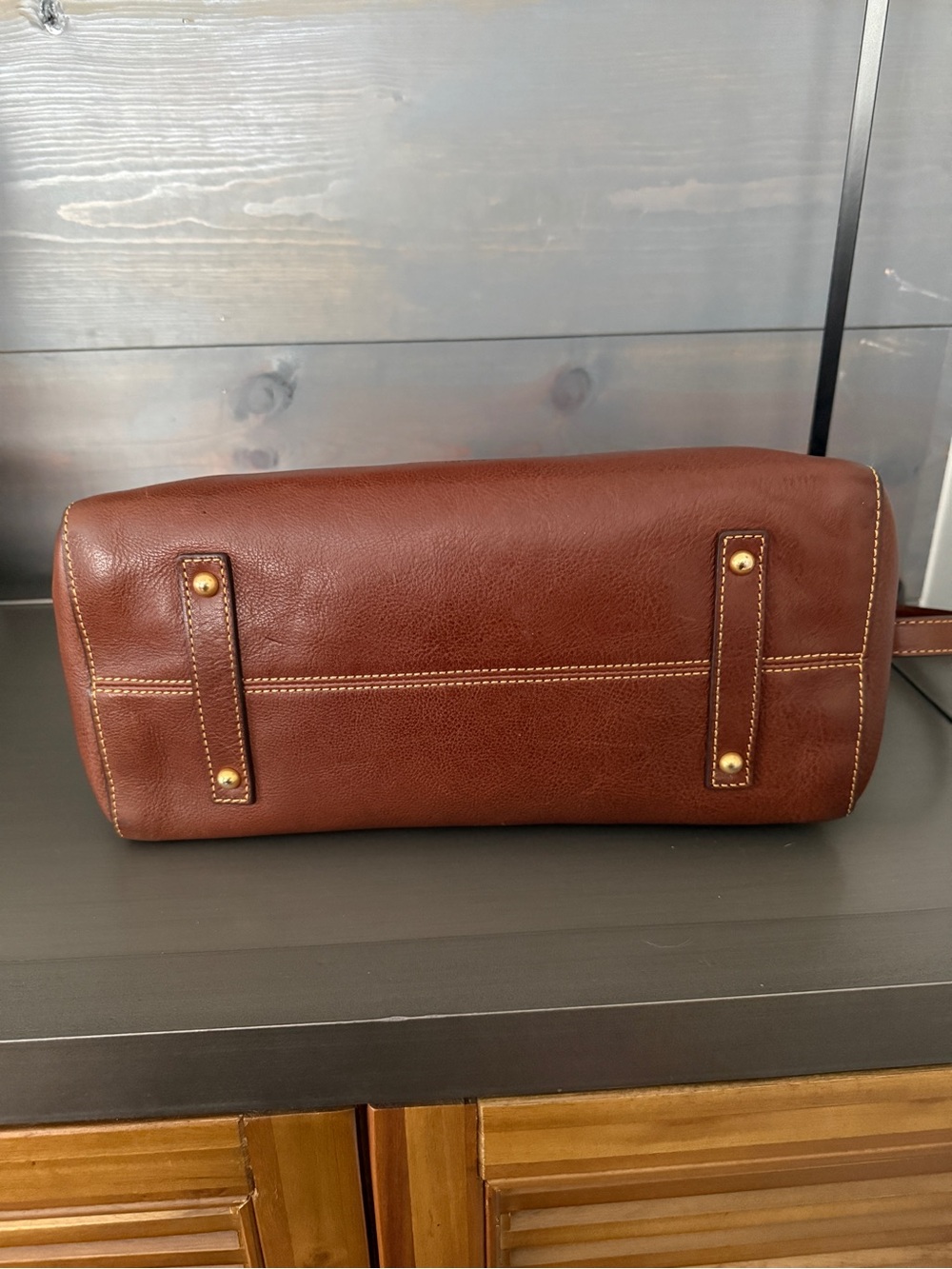 Dooney & Bourke Florentine Amelie Logo Lock Tote - Picture 9 of 16